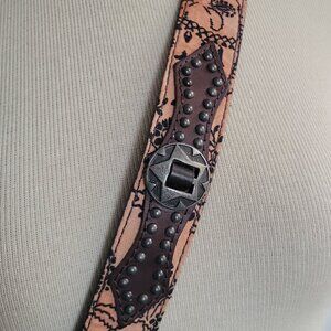 NWT Free People Bandana Belt in Sunstone (Size M/L)